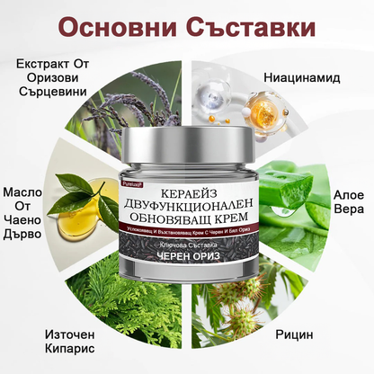 💎Pureluxo® KeraErase Двукомпонентен обновяващ крем с двойно действие